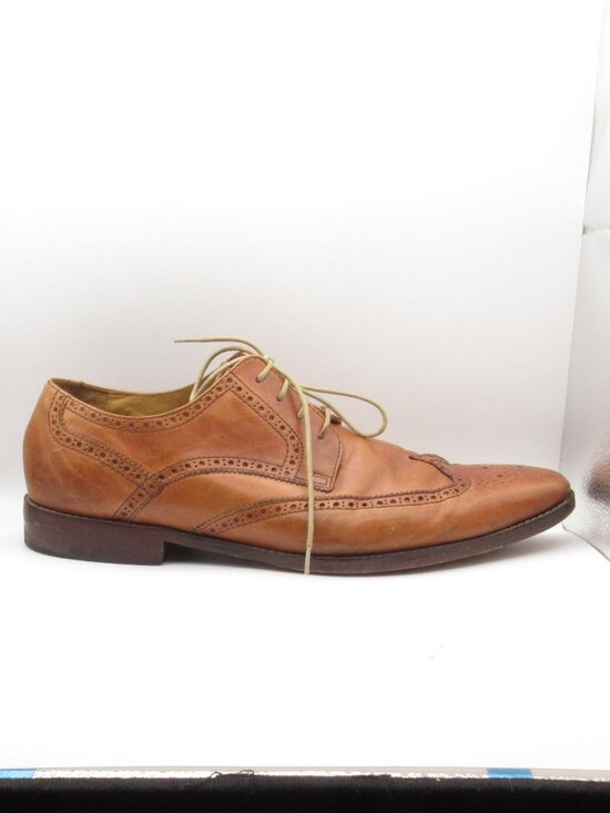 Cole Haan Brown Men\'s Giraldo Wingtips Size 14 Good Condition main image 5